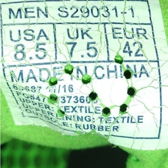 Saucony Green Running Shoes size 8.5 pre owned Exellent condition - Picture 8 of 8